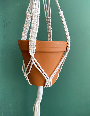 Terracotta Macrame Plant Hanger
